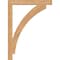 Ekena Millwork Thorton Block Smooth Bracket, Western Red Cedar, 3 1/2"W x 34"D x 46"H BKT04X34X46THR05SWR - alternate 2